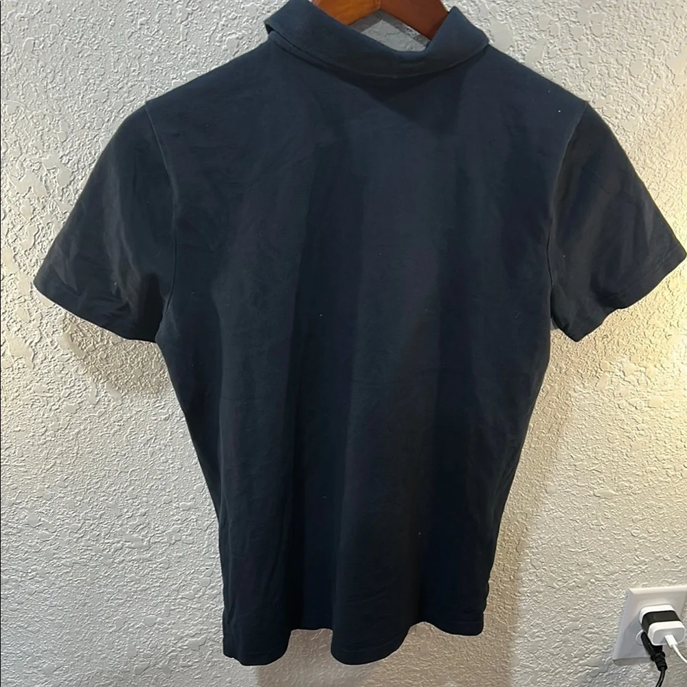 Abercrombie Black Polo Shirt and Timberland White Shorts Set size 16Boys set GUC